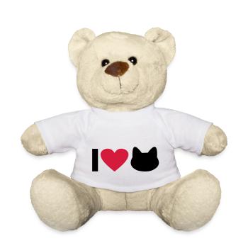 chat - Nounours - blanc - Devant