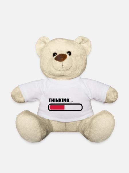 Thinking loading - Teddy - Weiß