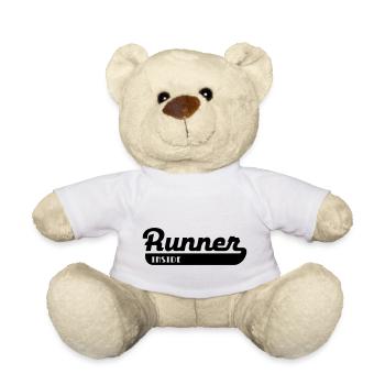 courir - Nounours - blanc - Devant