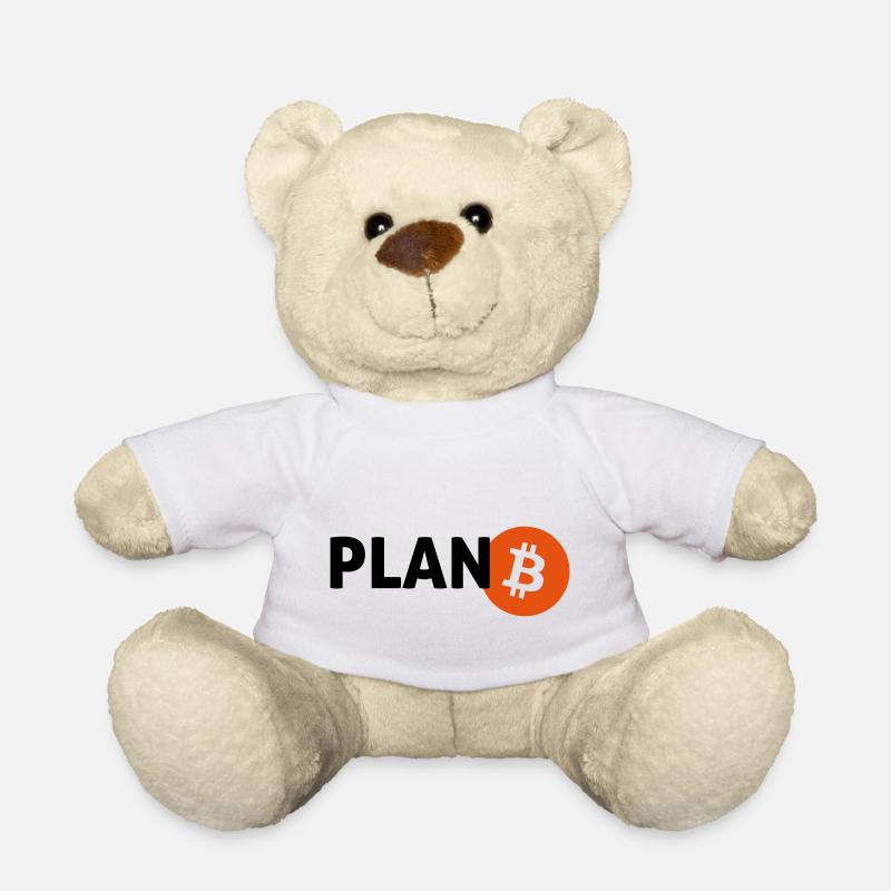 bitcoin - Teddy - Weiß