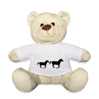 Pferde - Teddy - Weiß - Vorne