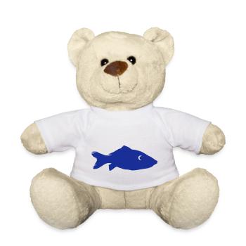 poisson - Nounours - blanc - Devant