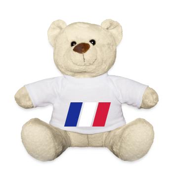 France - Nounours - blanc - Devant
