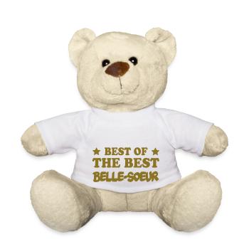 DAS BESTE VOM BESTEN Schwägerin - Teddy - Weiß - Vorne