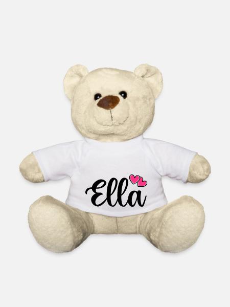 ella name - Teddy - Weiß