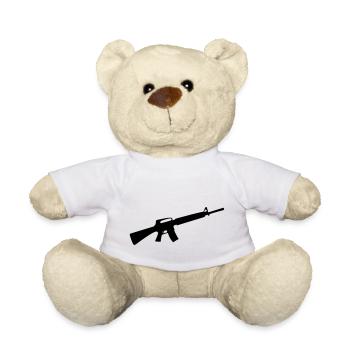 waffe gun - Teddy - Weiß - Vorne
