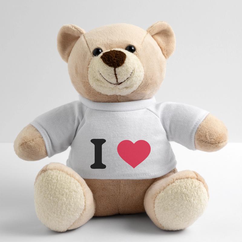 i love Herz Teddy