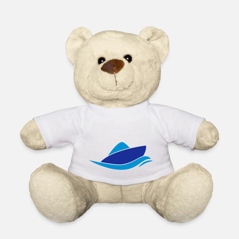 Motorboot - Teddy - Weiß