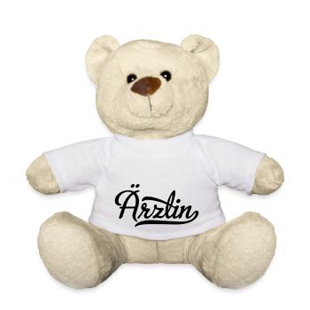 Ärztin - Teddy - Weiß - Vorne