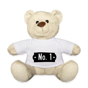 Numéro 1 - Nounours - blanc - Devant