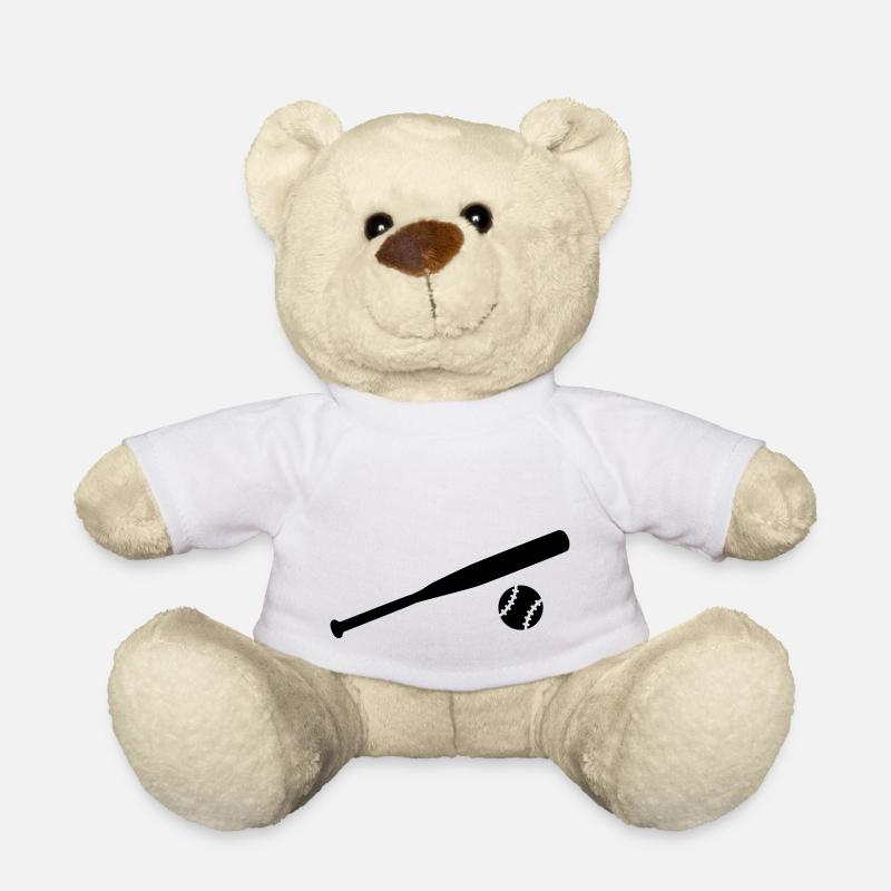 Baseball - Teddy - Weiß