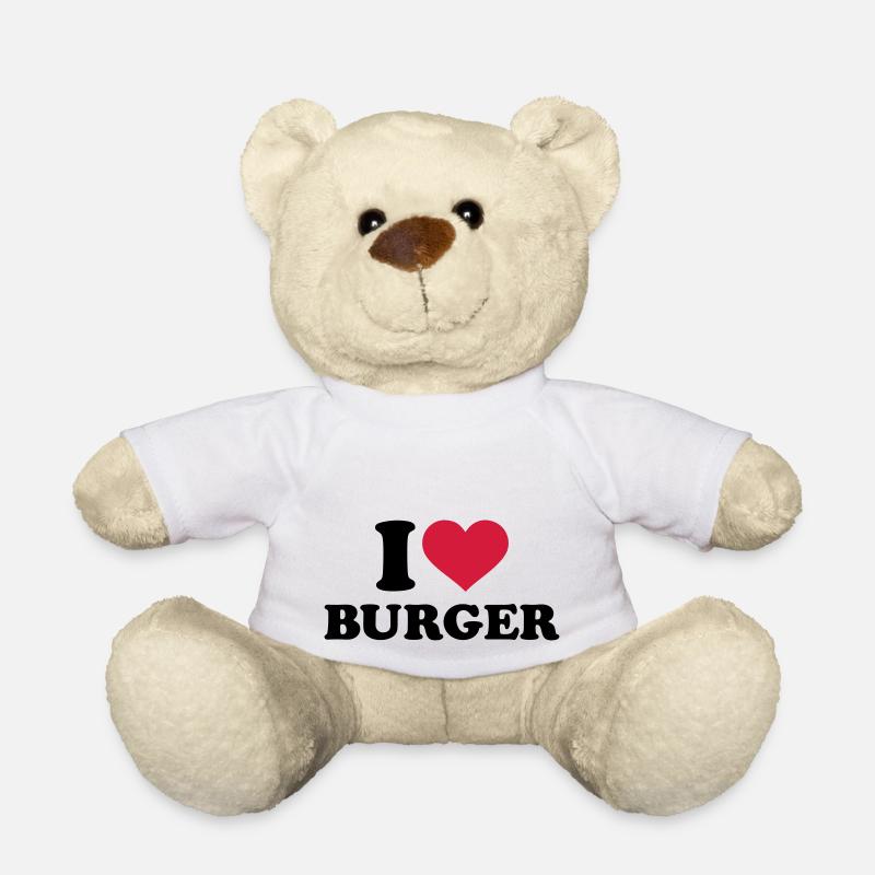 Burger - Teddy - Weiß