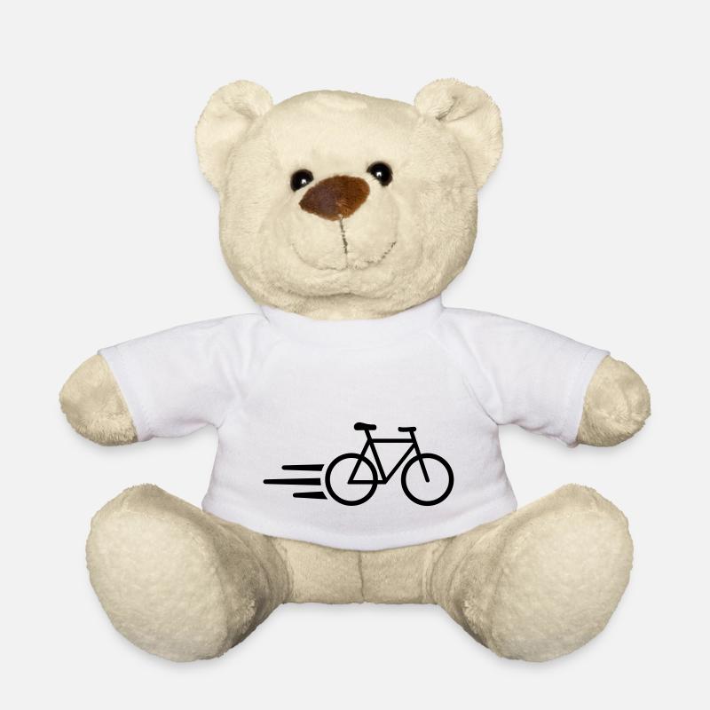 Bicyclette - Nounours - blanc
