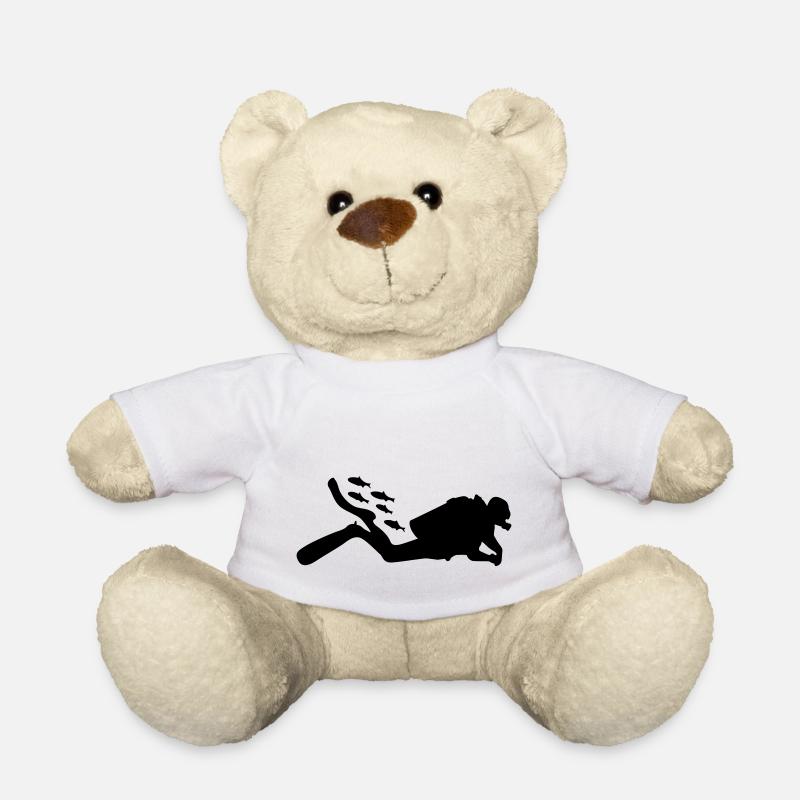 Tauchen - Teddy - Weiß