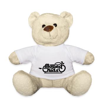 Cyclomoteur enfants / cyclomoteurs (V1) - Nounours - blanc - Devant