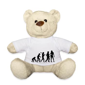 Hot Girl Evolution - Teddy - Weiß - Vorne
