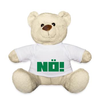 Nö! - Teddy - Weiß - Vorne