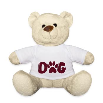 Dog Paw - Teddy Bear - white - Front
