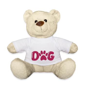 dog pfote - Teddy - Weiß - Vorne