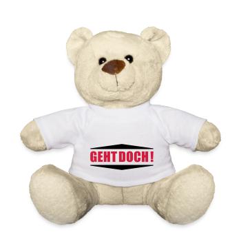 Il fonctionne! - Nounours - blanc - Devant