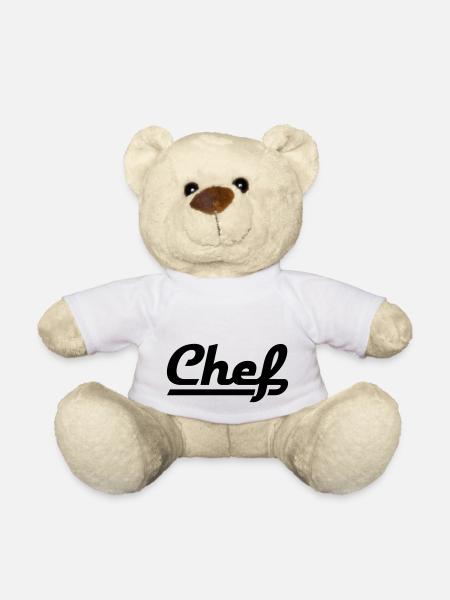 Chef - Teddy - Weiß