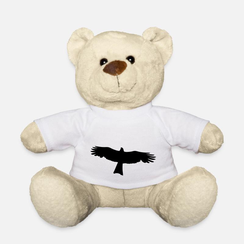Falke - Raubvogel - Teddy - Weiß