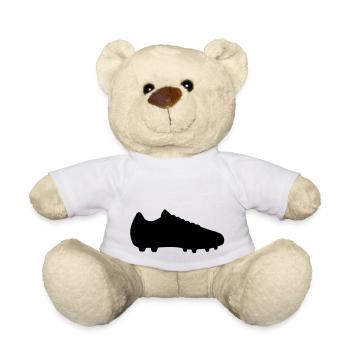 Soccer shoe - Teddy Bear - white - Front
