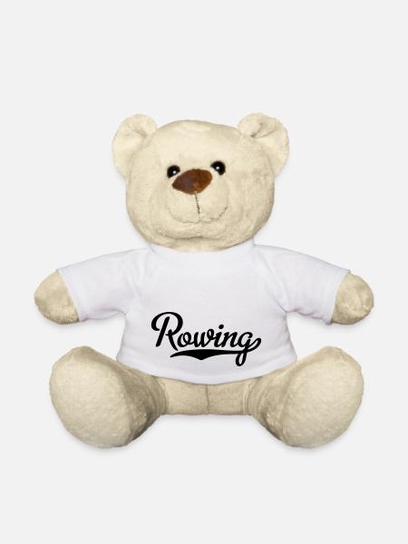 row - Teddy Bear - white