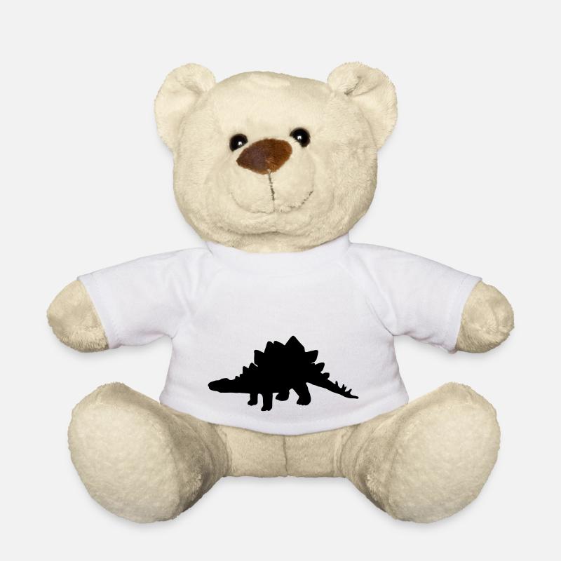 Stegosaurus - Teddy - Weiß
