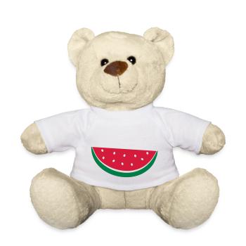Melonen Scheibe Design - Teddy - Weiß - Vorne