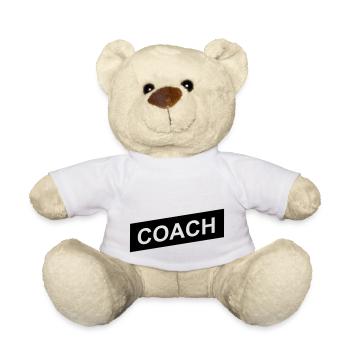coach black up - Nounours - blanc - Devant