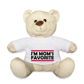 Je suis maman s - Nounours - blanc - Devant