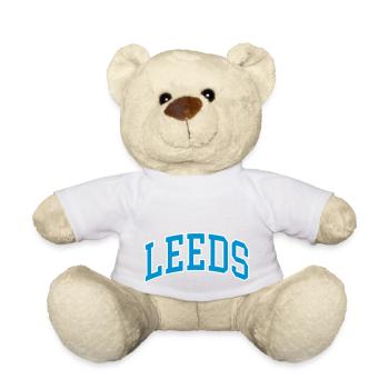 Leeds - Teddy Bear - white - Front