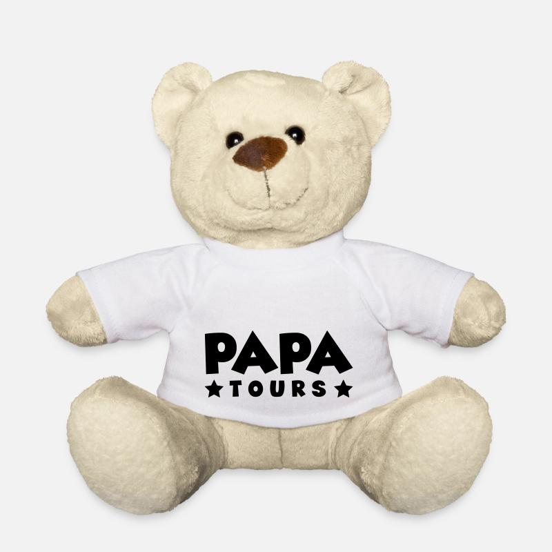Papa Tours - Teddy Bear - white