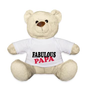 Fabulous PAPA - Nounours - blanc - Devant