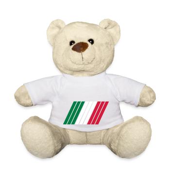 Rayures Italie - Nounours - blanc - Devant
