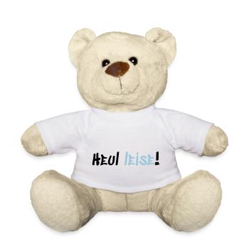 Heul Leise - Teddy - Weiß - Vorne
