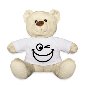 Smiley - Teddy - Weiß - Vorne