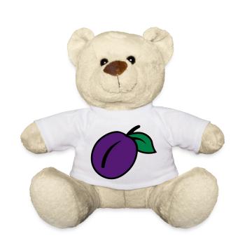 Prune - Nounours - blanc - Devant