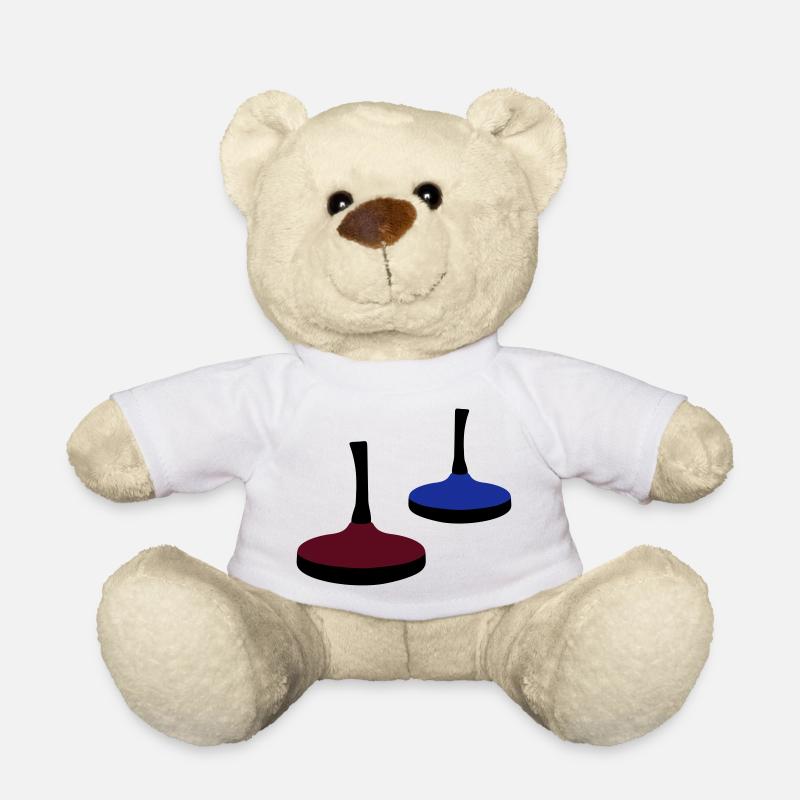 Eisstock - Teddy - Weiß