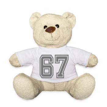 Zonguldak 67 - Teddy Bear - white - Front