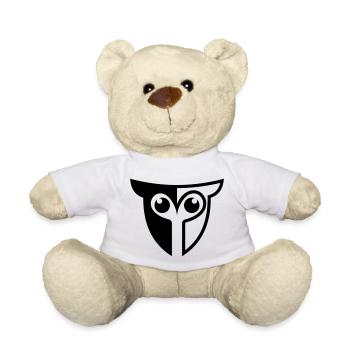 Owl owl - Teddy Bear - white - Front