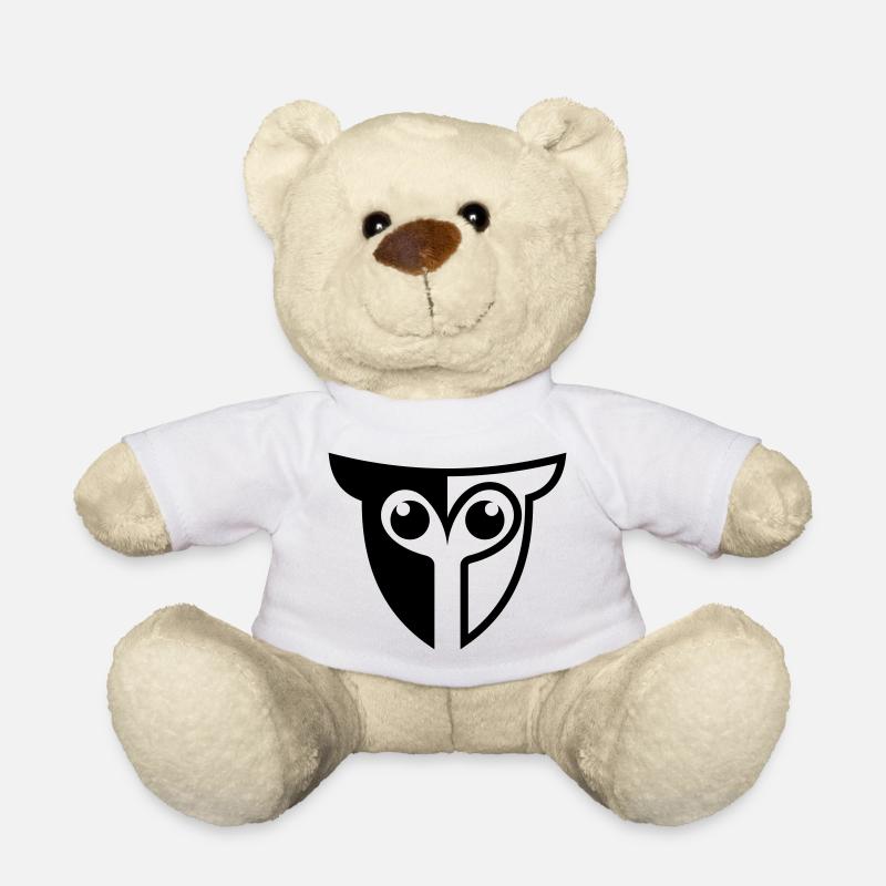 Owl owl - Teddy Bear - white