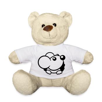 Trou de souris Trou de souris Trou de souris Peeps Mignon Drôle Bande dessinée - Nounours - blanc - Devant