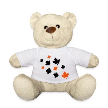Feuilles d’érable - Nounours - blanc - Devant