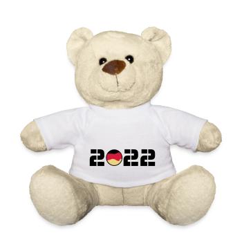 Germany 2022 Football Germany - Teddy Bear - white - Front