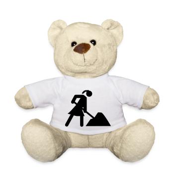 madame - Nounours - blanc - Devant