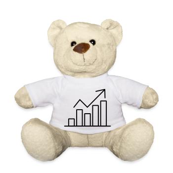Share price - Teddy Bear - white - Front