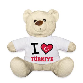 i love türkiye - Teddy - Weiß - Vorne