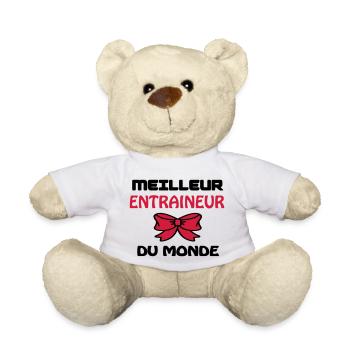 BESTER TRAINER DER WELT - Teddy - Weiß - Vorne